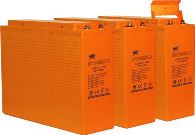 Batería de plomo da alta temperatura de las baterías 12v 200ah de Rohs para los aparatos electrodomésticos 0